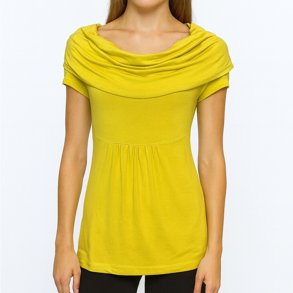 People Like Frank Emil Rutenberg Chartreuse Lime Green Top Small Medium